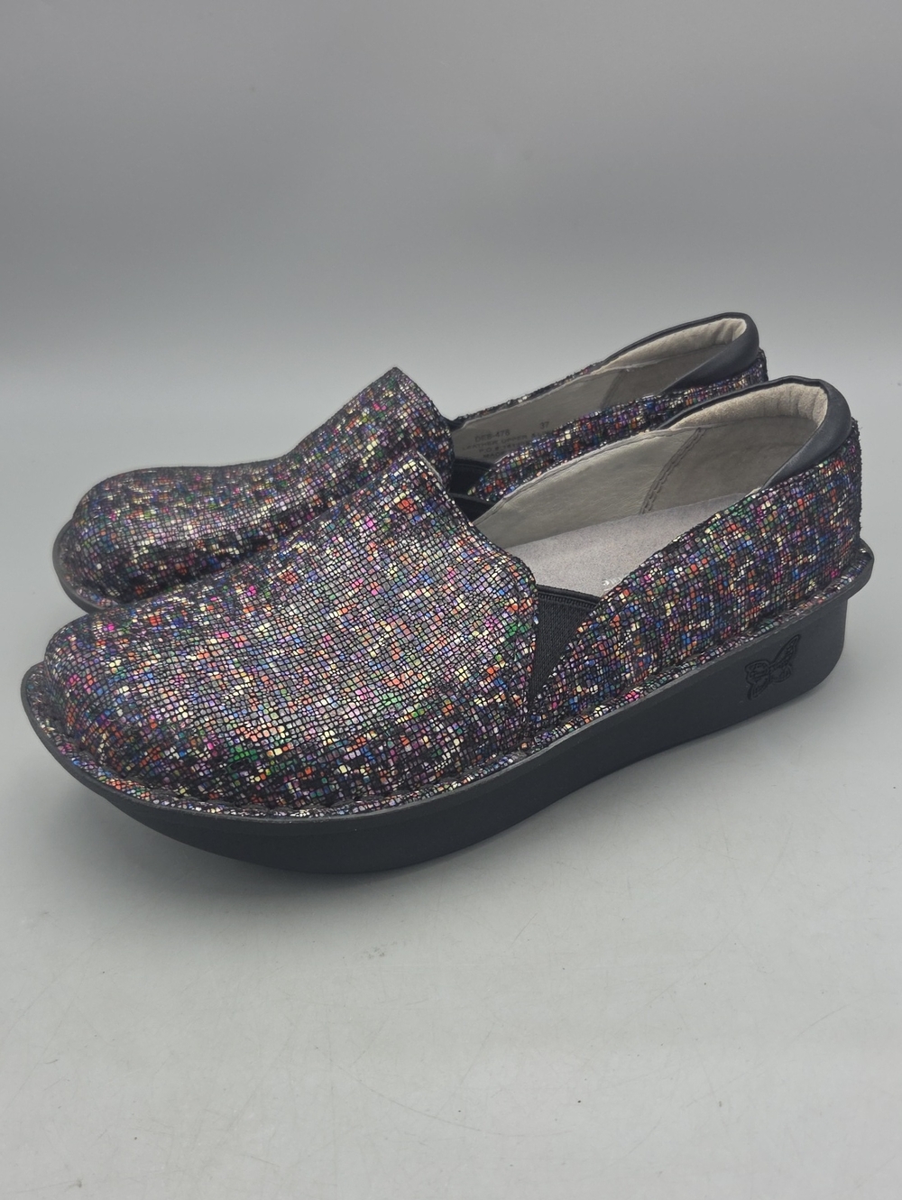Alegria Debra Multicolor Clogs Size 37 US 7 7.5
